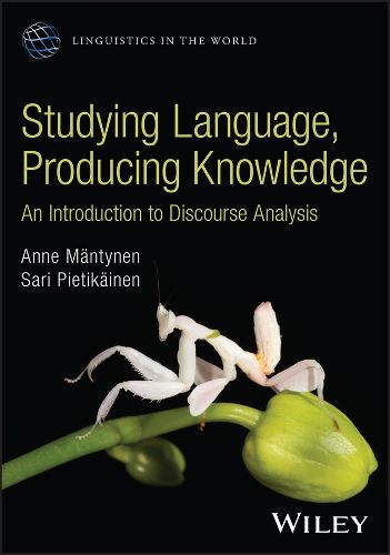 Cover image for Studying Language, Producing Knowledge