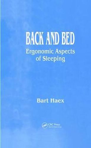Back and Bed: Ergonomic Aspects of Sleeping
