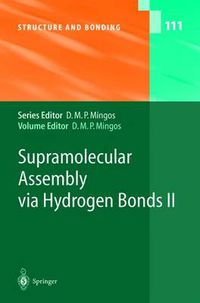 Cover image for Supramolecular Assembly via Hydrogen Bonds II