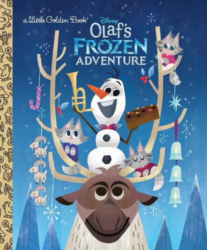 Cover image for Olaf's Frozen Adventure Little Golden Book (Disney Frozen)