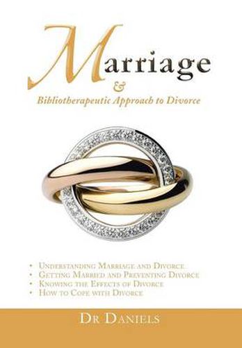 Cover image for Marriage: And Bibliotherapeutic Approach to Divorce