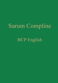 Cover image for Sarum Compline: BCP English