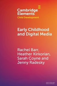 Cover image for Early Childhood and Digital Media