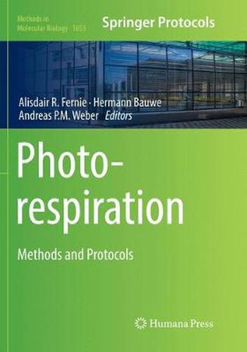 Photorespiration: Methods and Protocols