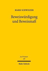 Cover image for Beweiswurdigung und Beweismass: Rationalitat und Intuition