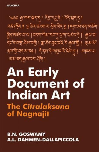 Cover image for An Early Doument of Indian Art