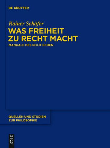 Cover image for Was Freiheit zu Recht macht