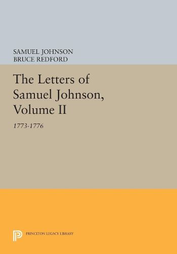 Cover image for The Letters of Samuel Johnson, Volume II: 1773-1776