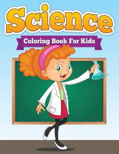 Cover image for Science Coloring Book for Kids