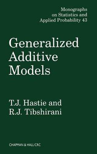 Cover image for Generalized Additive Models