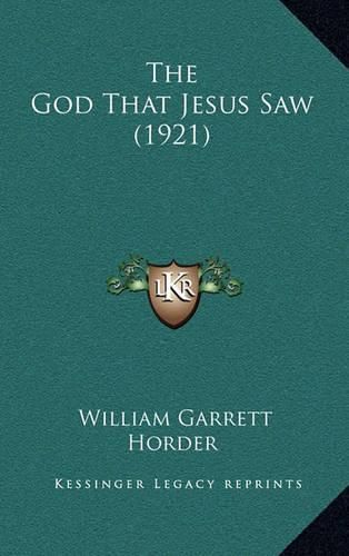 The God That Jesus Saw (1921)