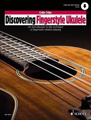Cover image for Discovering Fingerstyle Ukulele Vol.1: An Introduction to the Technique of Fingerstyle Ukulele Playing