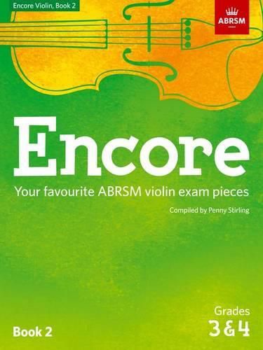 Cover image for Encore - Violin Book 2 (Grades 3 & 4)