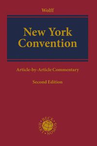 Cover image for New York Convention: Article-by-Article Commentary