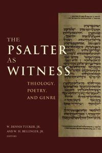 Cover image for The Psalter as Witness: Theology, Poetry, and Genre