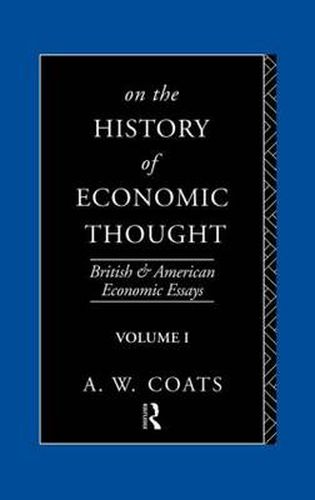 Cover image for On the History of Economic Thought