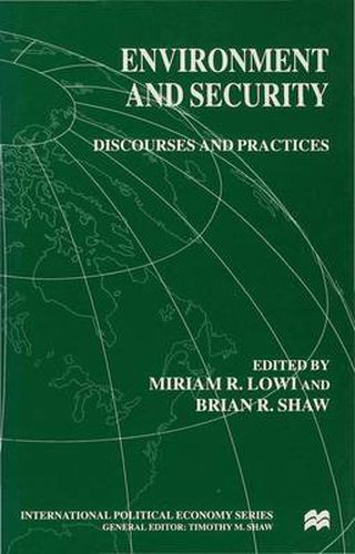 Cover image for Environment and Security: Discourses and Practices