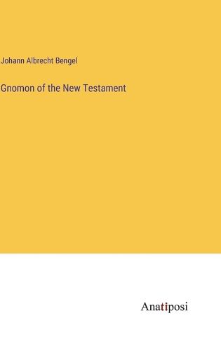 Gnomon of the New Testament