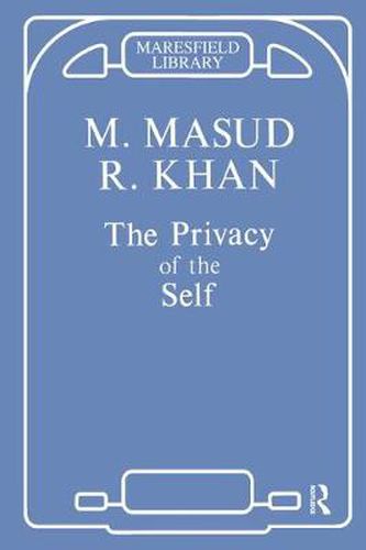 The Privacy of the Self