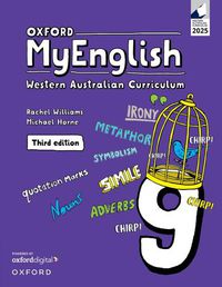 Cover image for Oxford MyEnglish 9 Student Workbook+obook pro