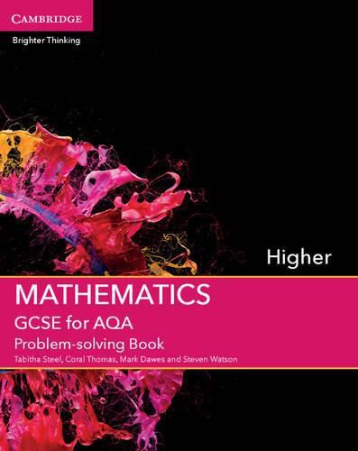 Cover image for GCSE Mathematics for AQA Higher Problem-solving Book