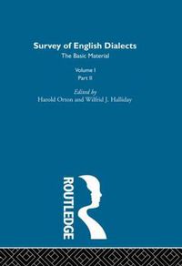 Cover image for Survey Eng Dialects Vol1 Prt2