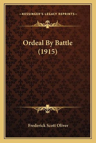 Ordeal by Battle (1915)