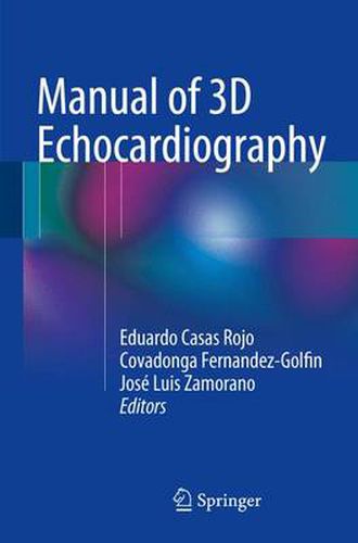 Cover image for Manual of 3D Echocardiography