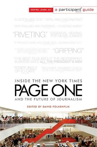 Cover image for Page One: Inside The New York Times and the Future of Journalism