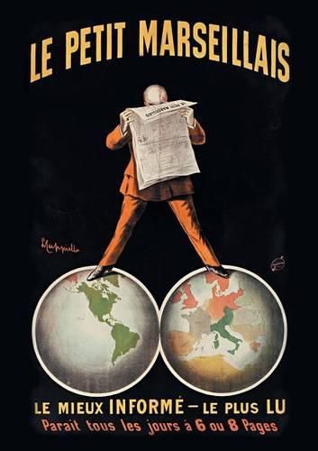 Cover image for Carnet Blanc, Affiche Journal Le Petit Marseillais