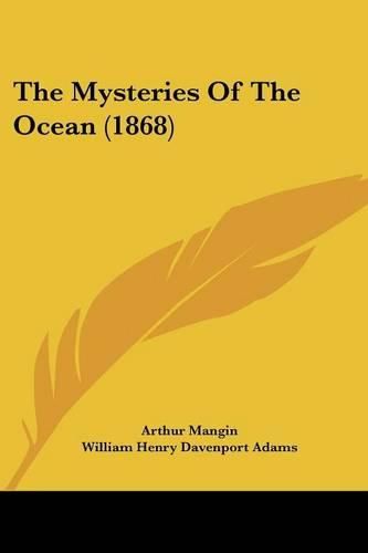 Cover image for The Mysteries of the Ocean (1868)