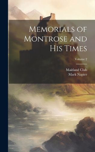 Cover image for Memorials of Montrose and his Times; Volume 2