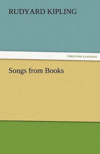 Cover image for Songs from Books