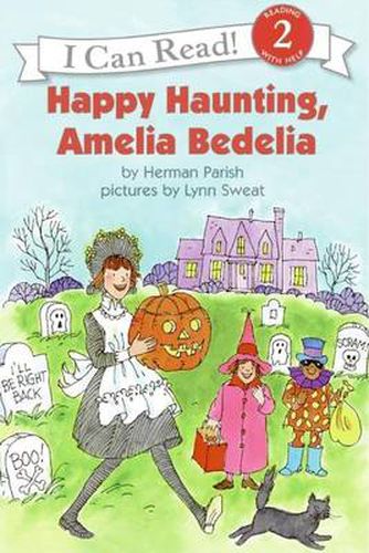 Cover image for Happy Haunting, Amelia Bedelia