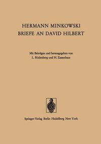 Cover image for Hermann Minkowski Briefe an David Hilbert