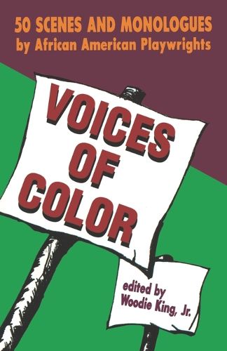 Cover image for Voices of Color: 50 Scenes and Monologues by African American Playwrights