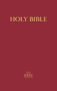 Cover image for NRSV Updated Edition Pew Bible with Apocrypha (Hardcover, Burgundy)