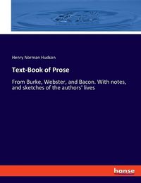 Cover image for Text-Book of Prose