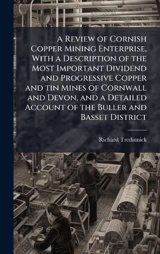 Cover image for A Review of Cornish Copper Mining Enterprise, With a Description of the Most Important Dividend and Progressive Copper and tin Mines of Cornwall and Devon, and a Detailed Account of the Buller and Basset District