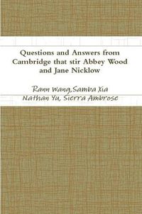 Cover image for Questions and Answers from Cambridge that stir Abbey Wood and Jane Nicklow