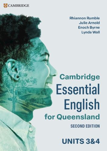 Cover image for Cambridge Essential English for Queensland Units 3&4