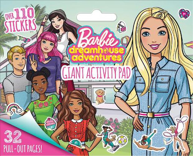 Cover image for Barbie Dreamhouse Adventures: Giant Activity Pad (Mattel)