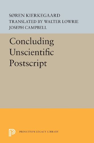 Cover image for Concluding Unscientific Postscript