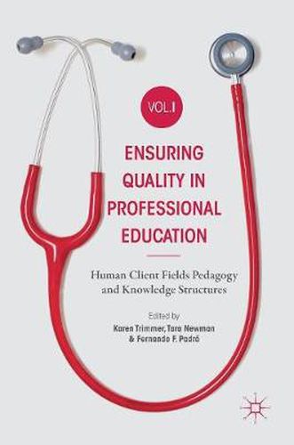 Cover image for Ensuring Quality in Professional Education Volume I: Human Client Fields Pedagogy and Knowledge Structures