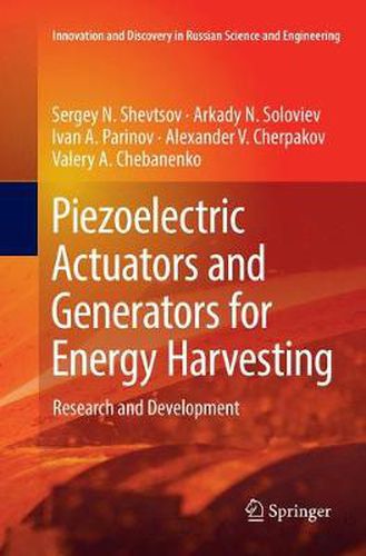 Cover image for Piezoelectric Actuators and Generators for Energy Harvesting: Research and Development