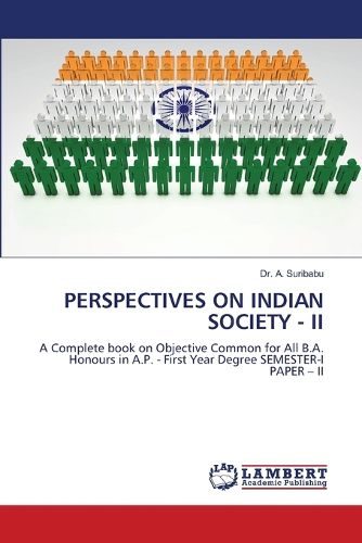 Cover image for Perspectives on Indian Society - II