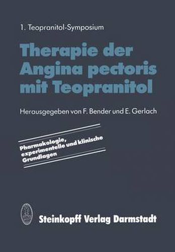 Cover image for Therapie der Angina Pectoris mit Teopranitol