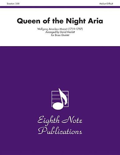 Cover image for Queen of the Night Aria: Trumpet Feature, Score & Parts