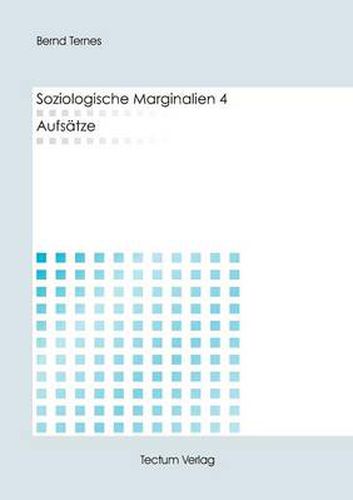 Cover image for Soziologische Marginalien 4