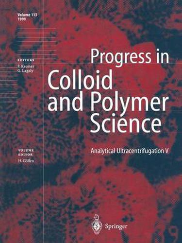 Cover image for Analytical Ultracentrifugation V